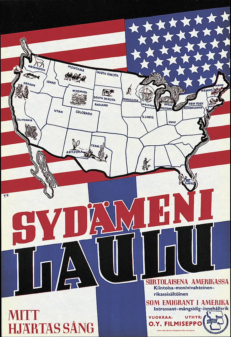Sydämeni laulu poster background