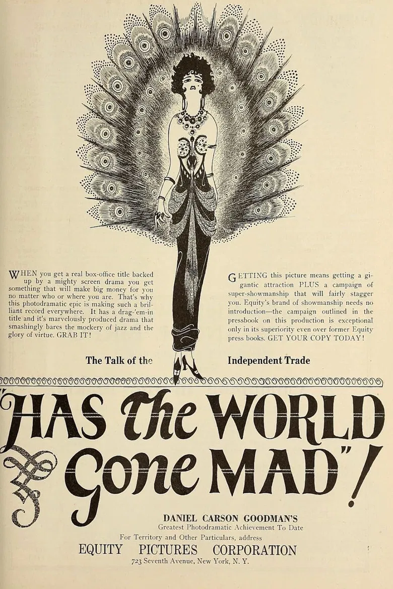 Has the World Gone Mad! poster background