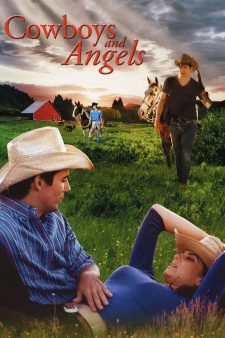 Cowboys and Angels poster background