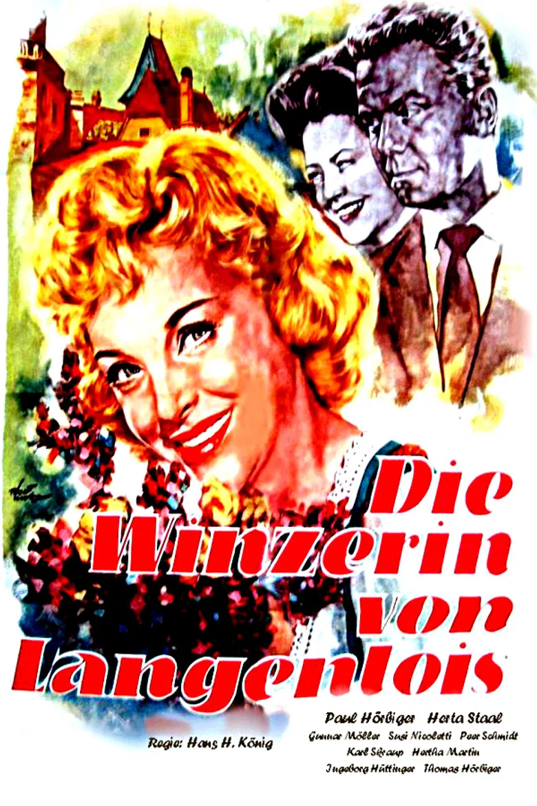 Die Winzerin von Langenlois poster background