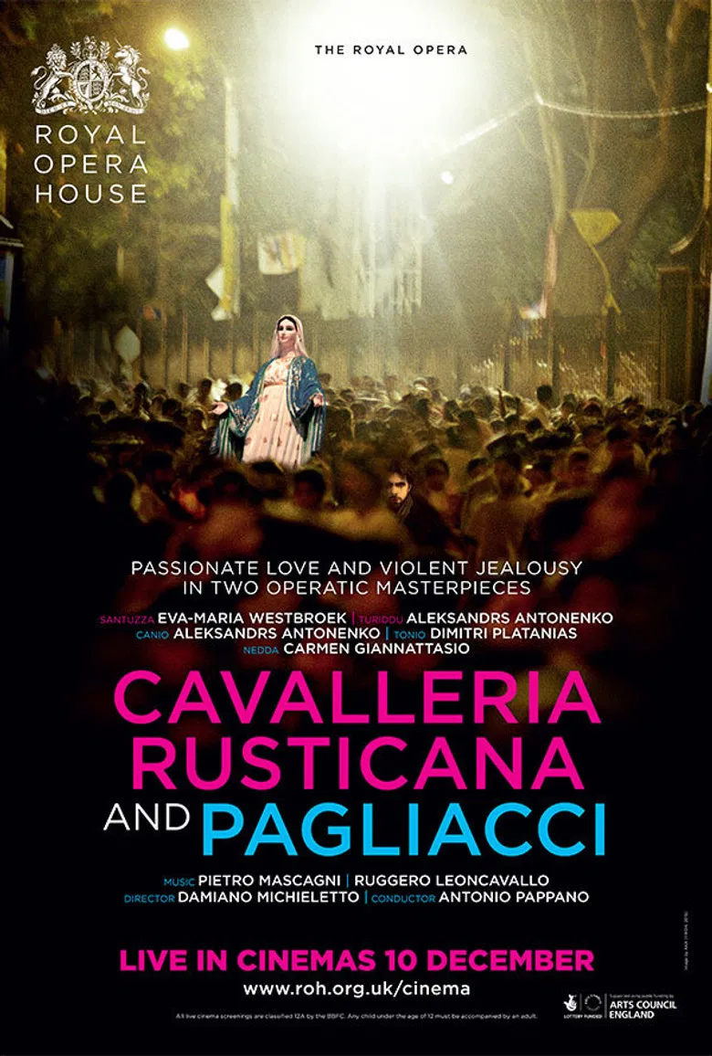 Royal Opera House: Cavalleria Rusticana and Pagliacci poster background