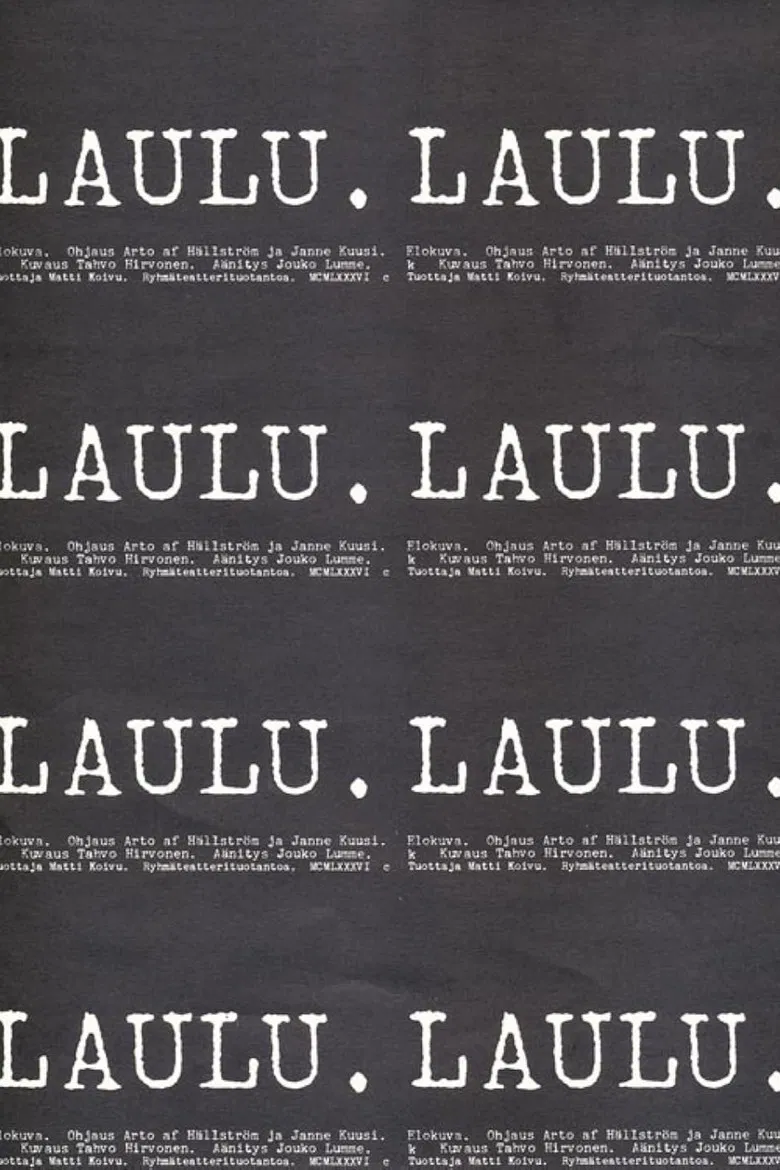 Laulu poster background