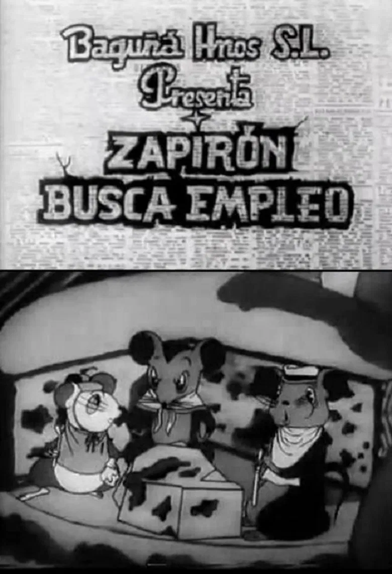 Zapirón Seeks Employment poster background