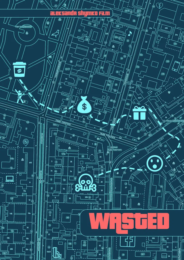 Wasted poster background