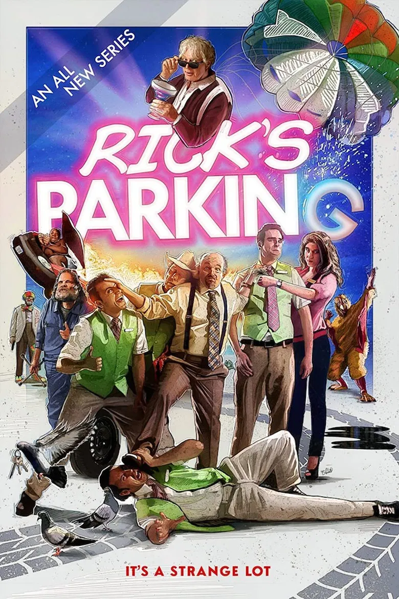Rick's Parking poster background