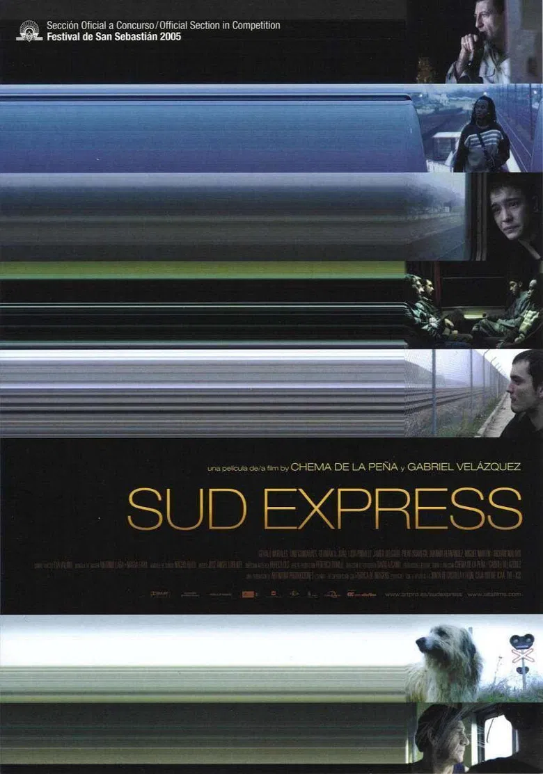 Sud express poster background