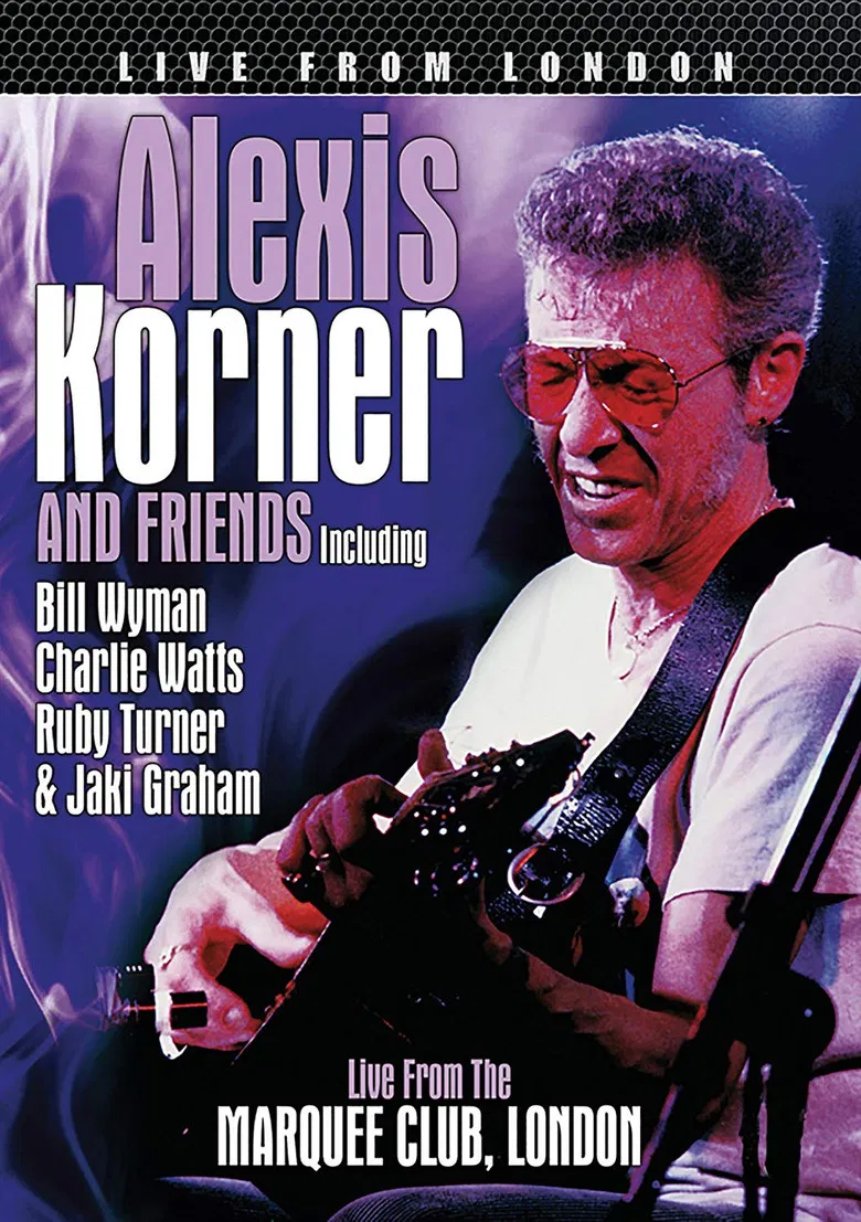 Alexis Korner and Friends: In Concert poster background