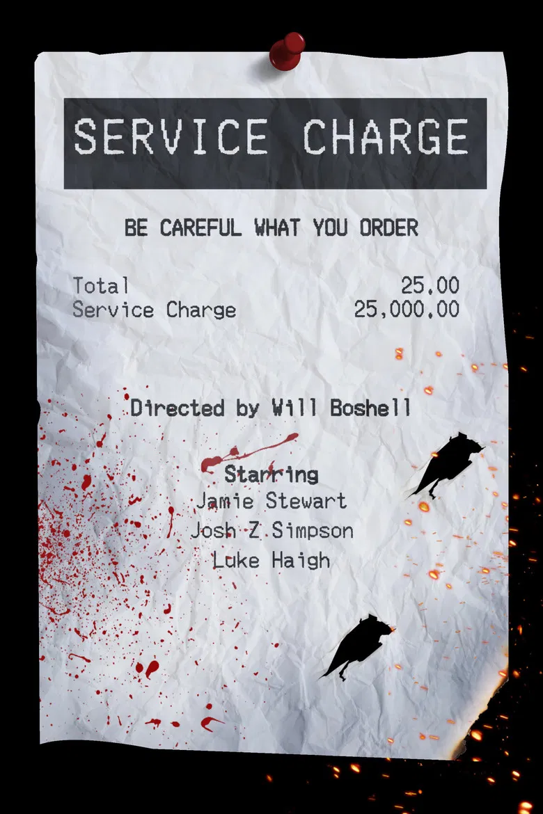 Service Charge poster background