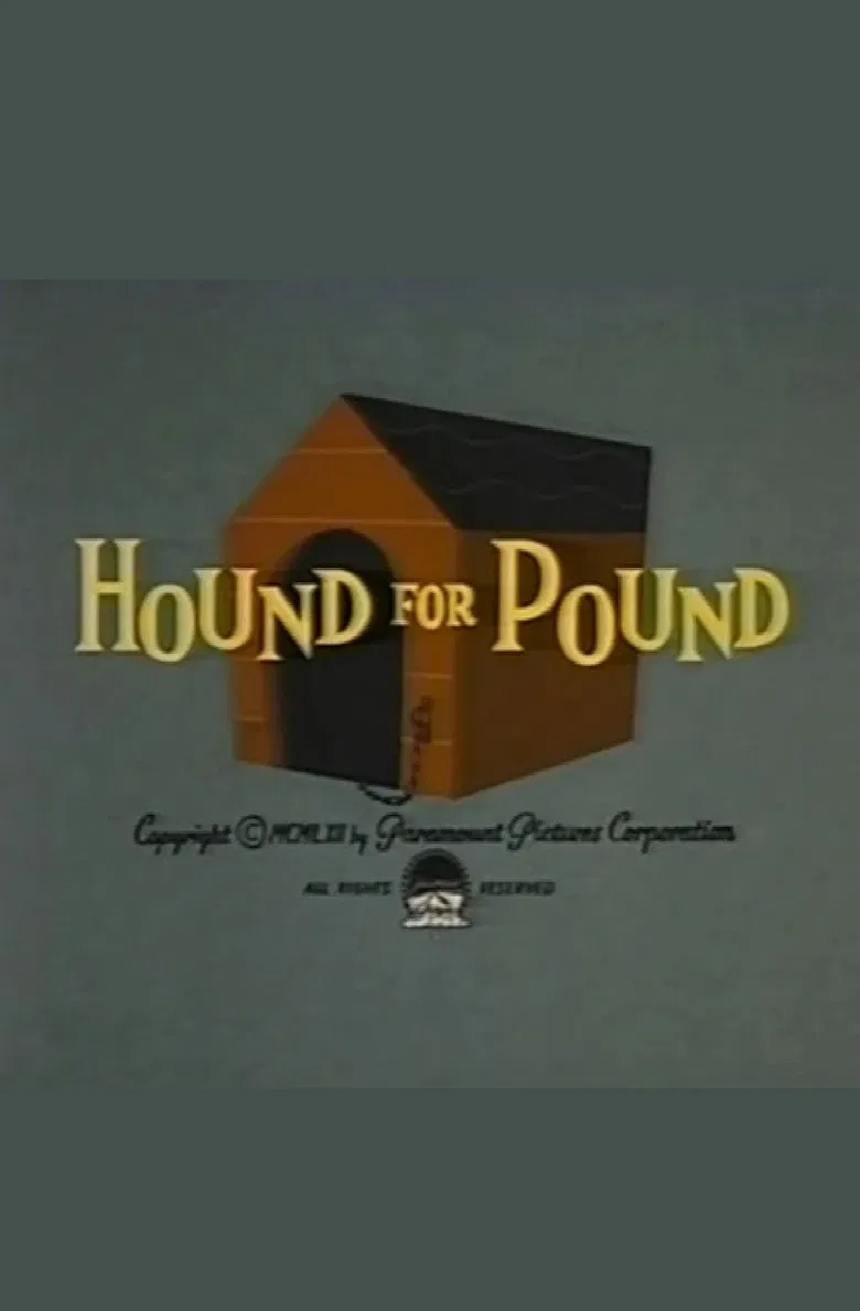 Hound for Pound poster background