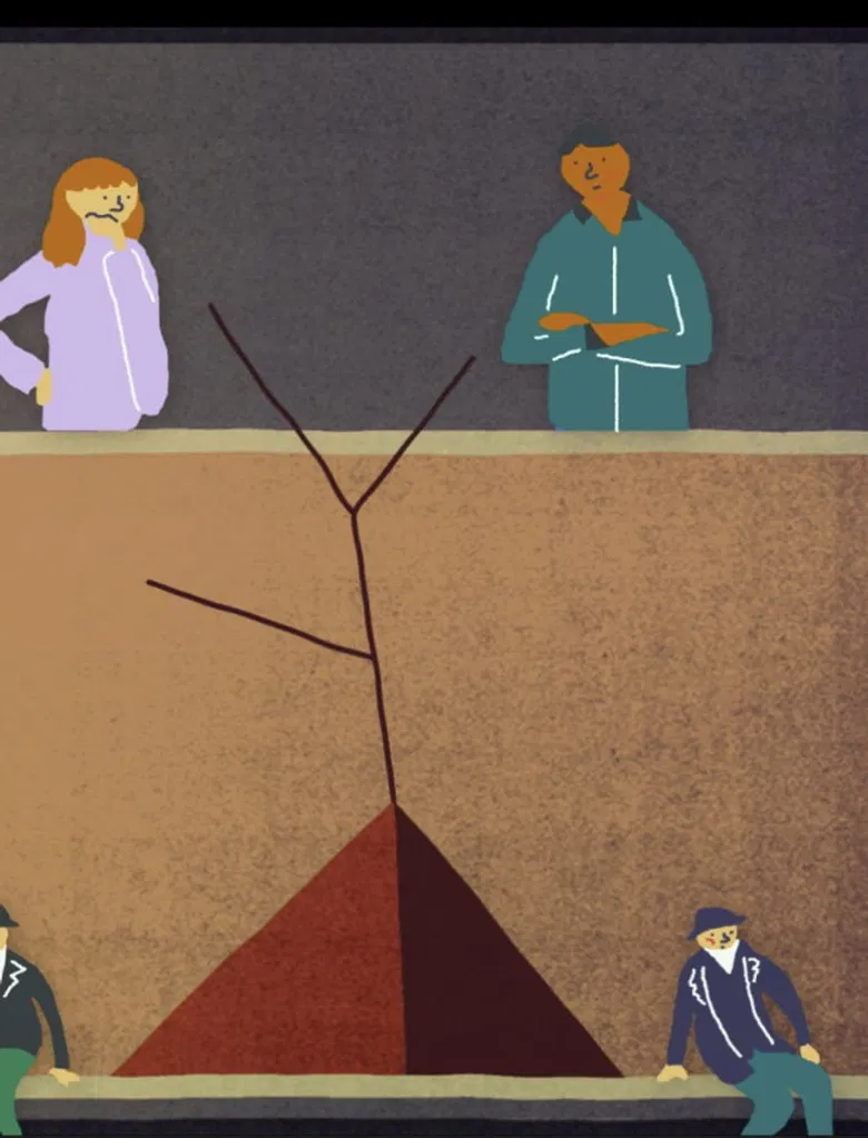 Waiting for Godot poster background