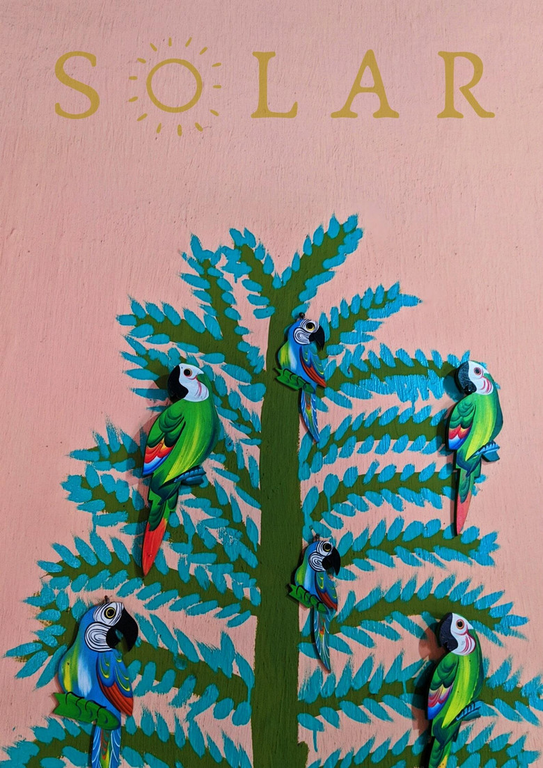 Solar poster background