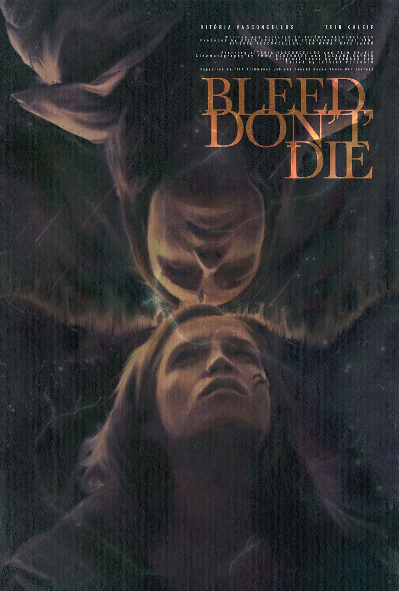 Bleed, Don't Die poster background