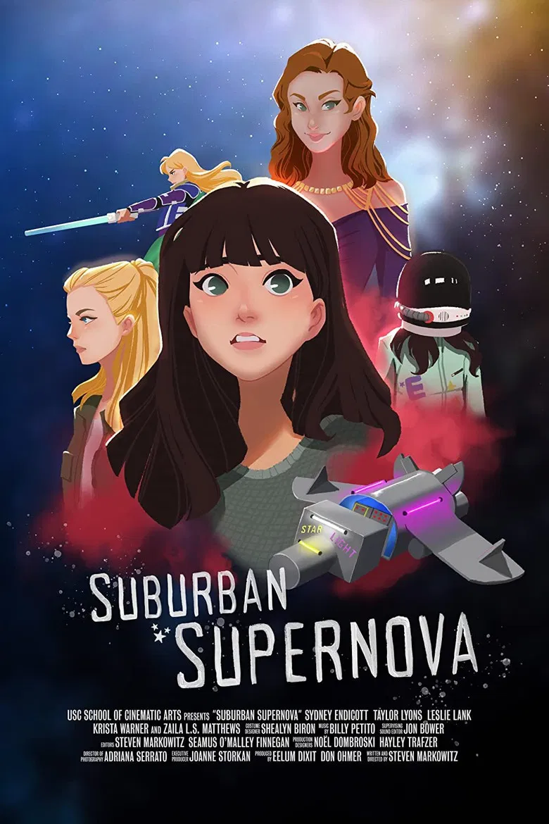 Suburban Supernova poster background