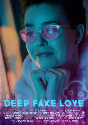 Deep Fake Love poster background
