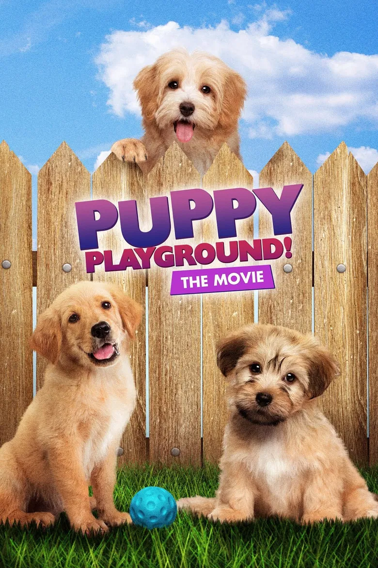 Puppy Playground The Movie poster background