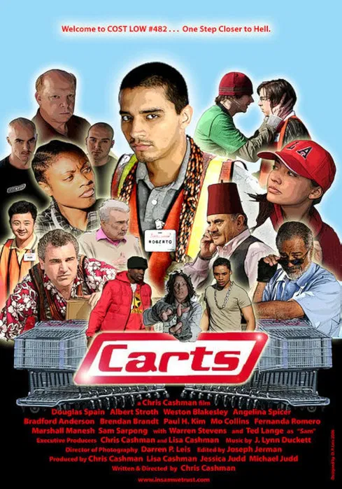 Carts poster background