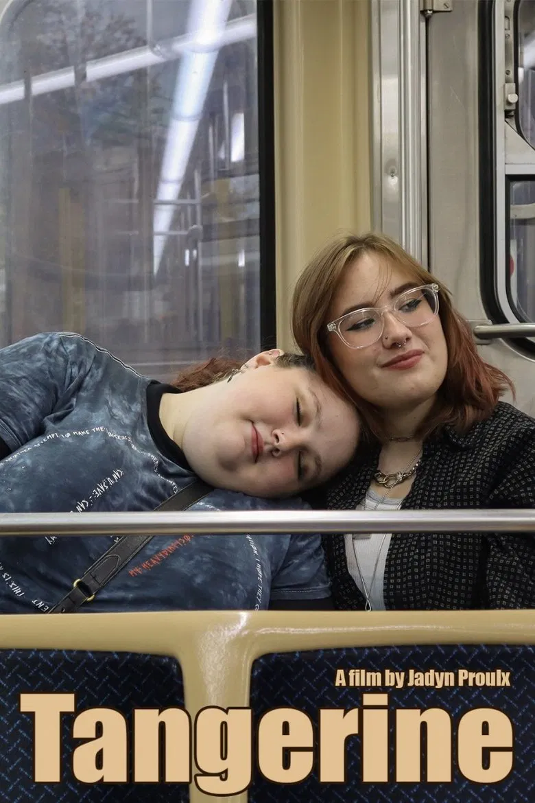 Tangerine poster background