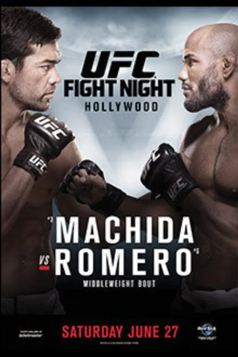 UFC Fight Night 70: Machida vs. Romero poster background