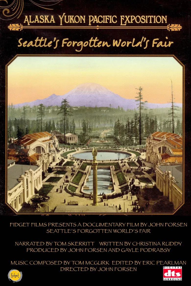 Seattle’s Forgotten World’s Fair: The Alaska-Yukon-Pacific Exposition poster background
