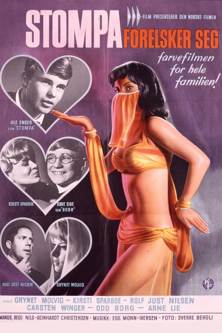 Stompa forelsker seg poster background