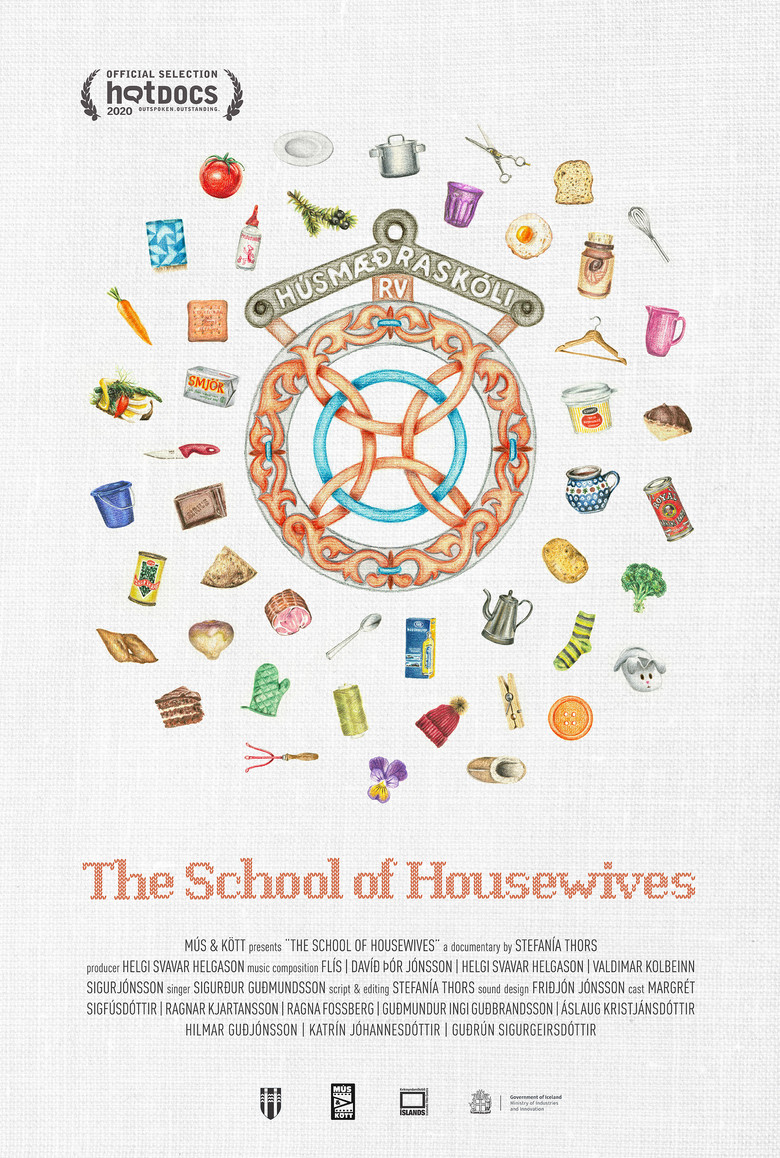 The School of Housewives poster background