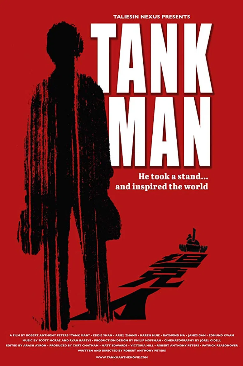Tank Man poster background