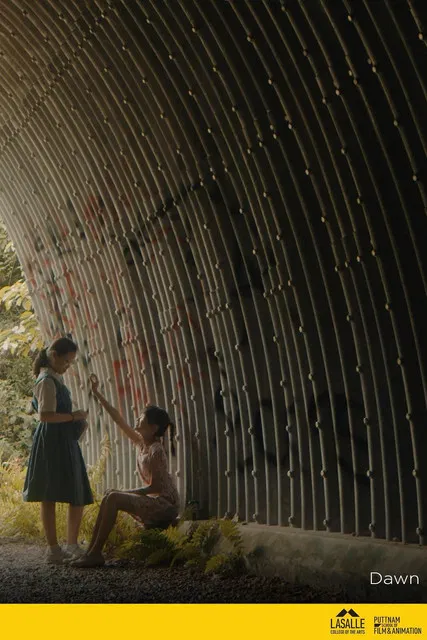 Dawn poster background