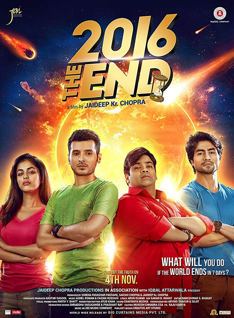 2016 the End poster background
