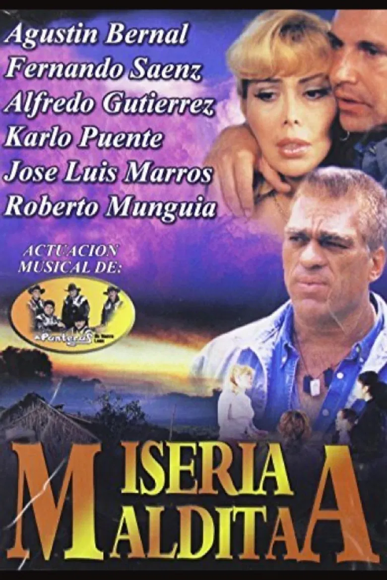 Miseria maldita poster background