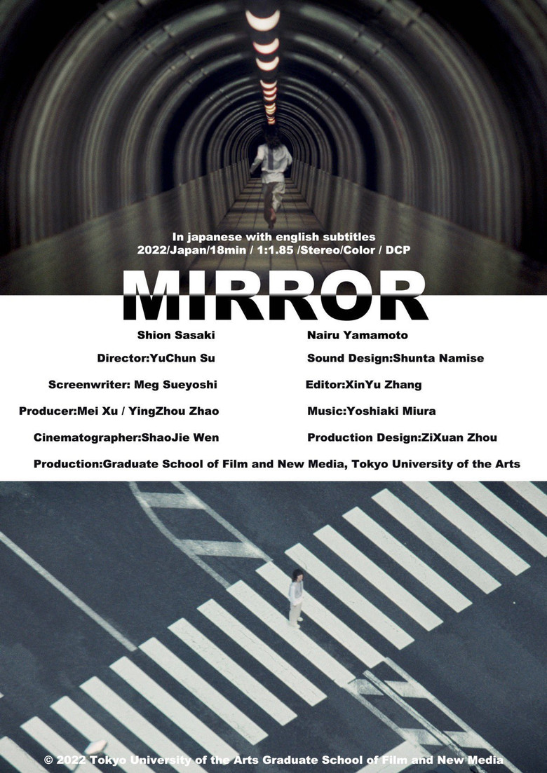 Mirror poster background
