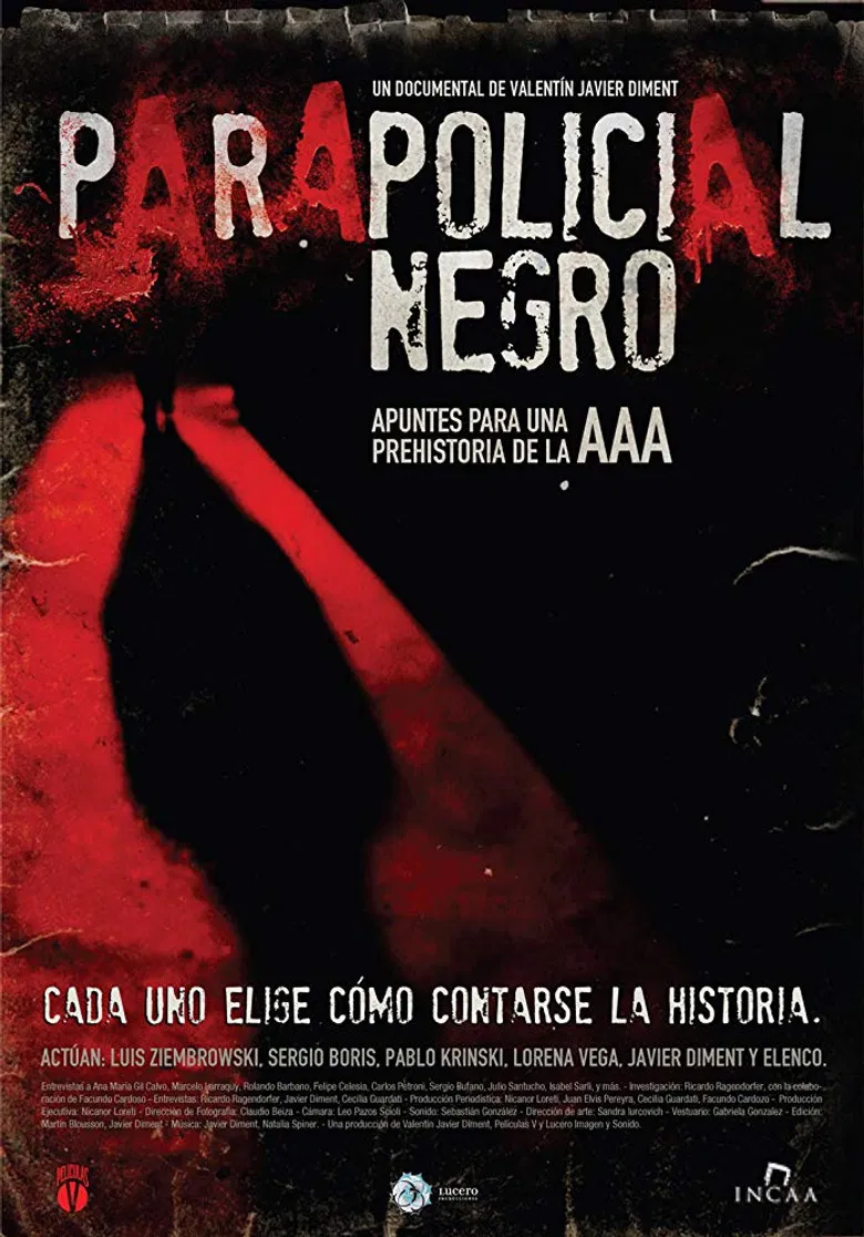 Parapolicial negro: Apuntes para una prehistoria de la triple A poster background