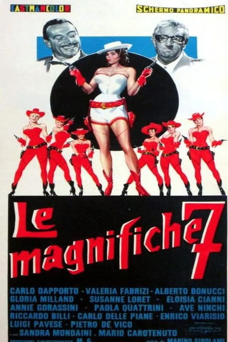Le magnifiche 7 poster background