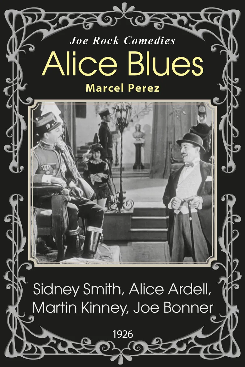 Alice Blues poster background