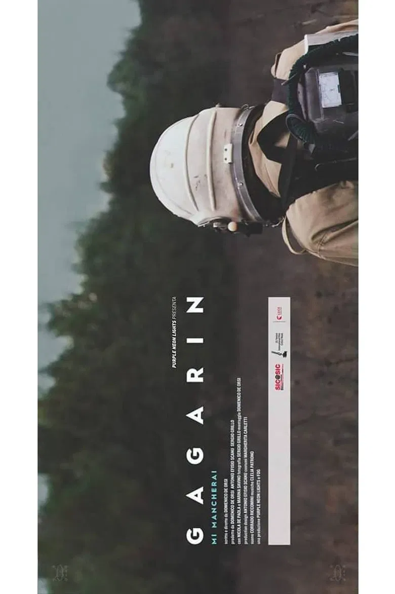 Gagarin, Mi Mancherai poster background