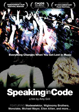 Speaking in Code poster background