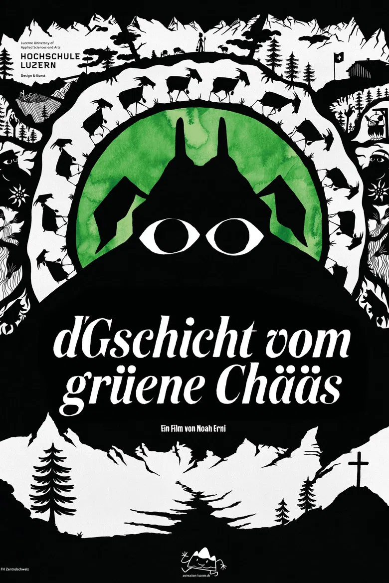 The Tale of the Green Cheese poster background