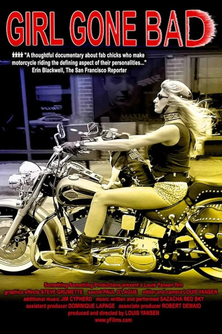 Girl Gone Bad poster background