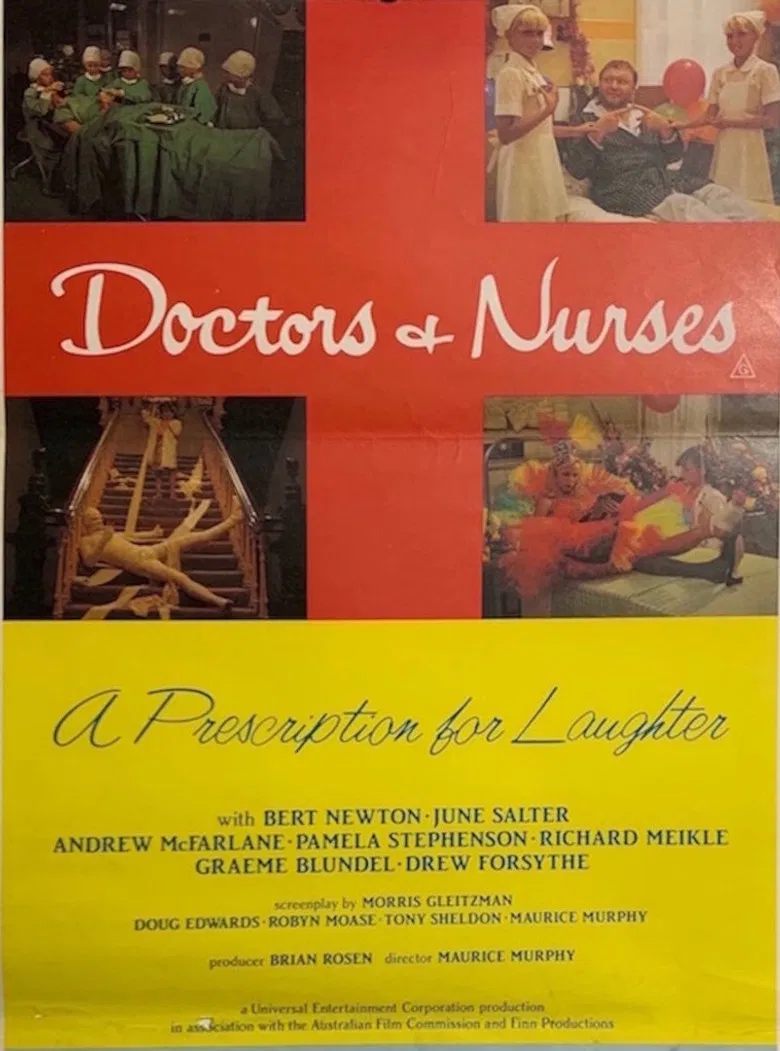 Doctors & Nurses poster background