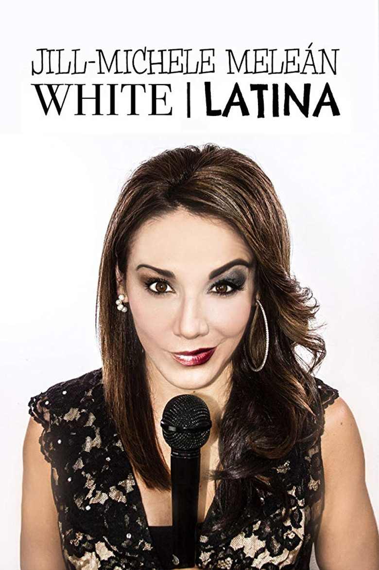 Jill-Michele Meleán: White / Latina poster background