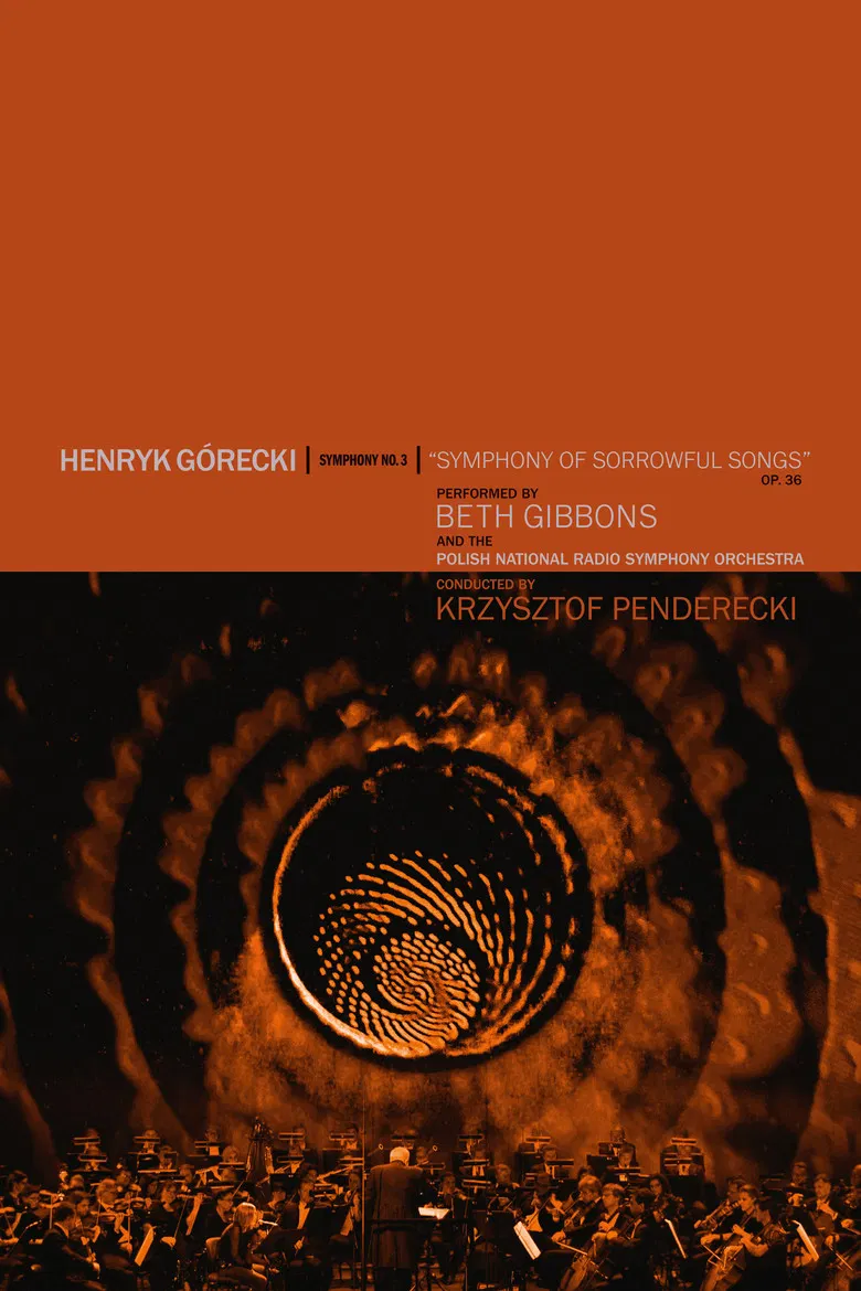 Beth Gibbons: Henryk Górecki: Symphony No. 3 (Symphony of Sorrowful Songs) poster background