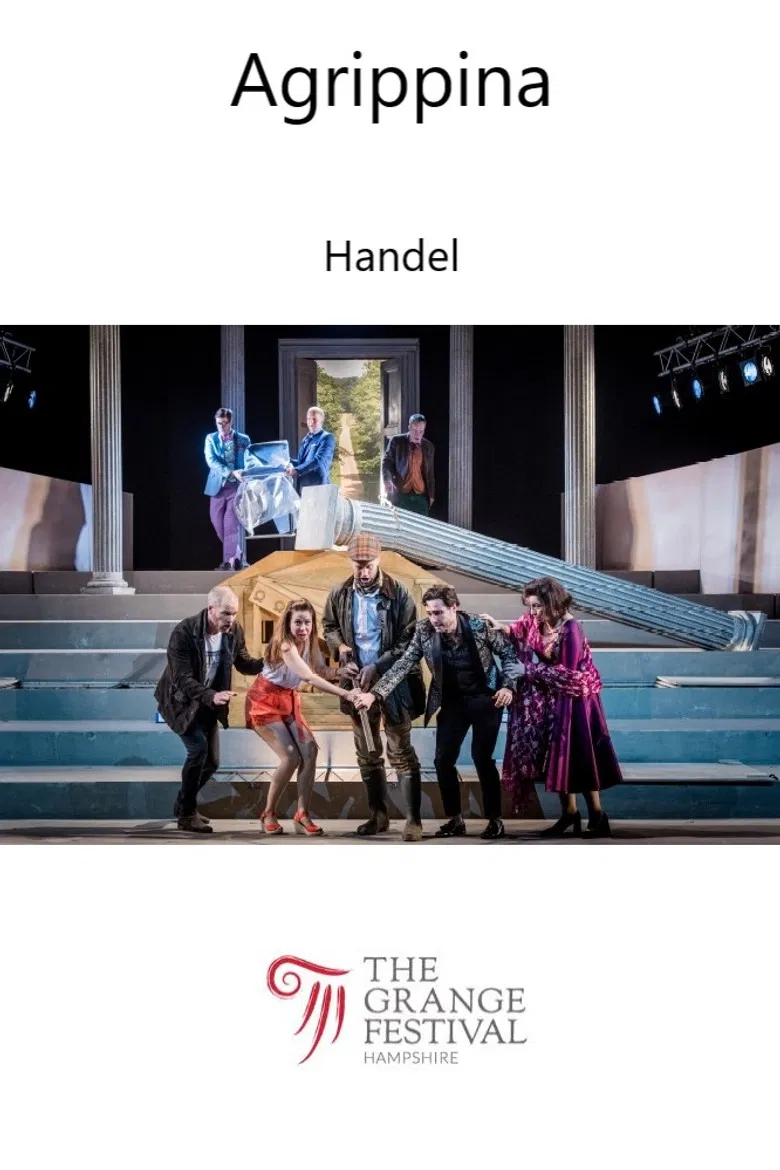 Agrippina - The Grange poster background
