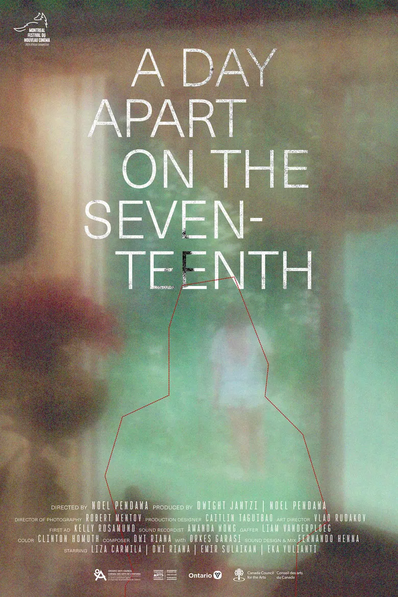 A Day Apart on the Seventeenth poster background