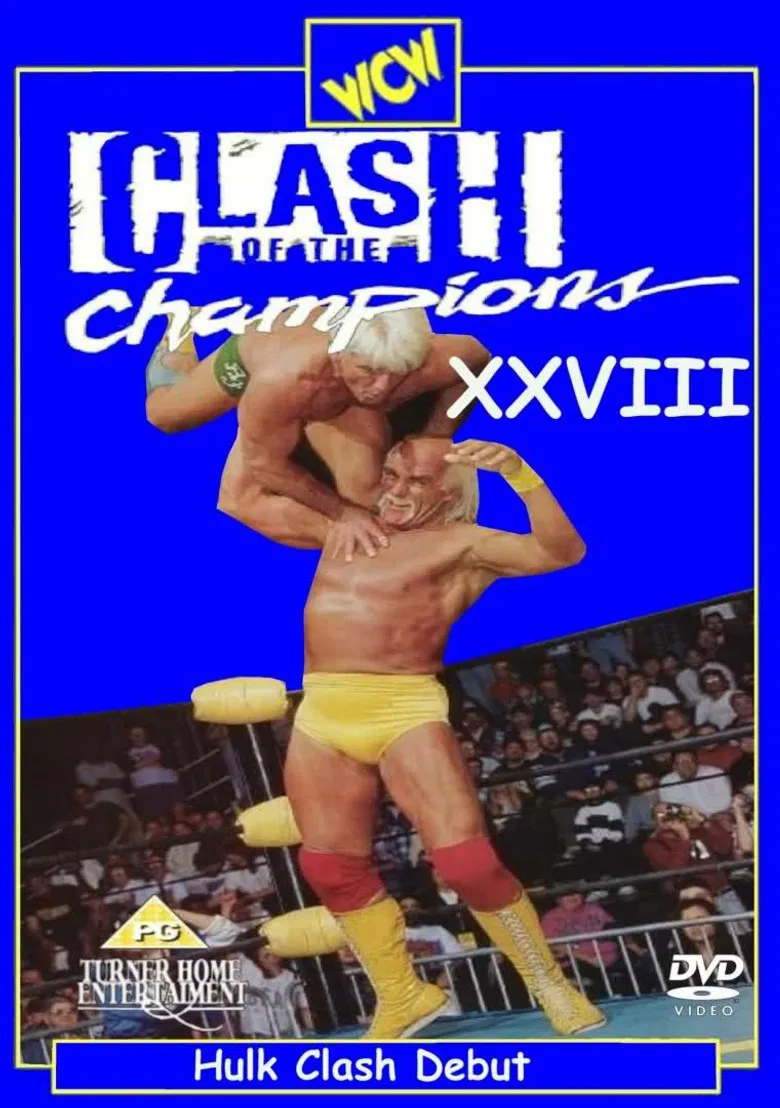 WCW Clash of the Champions XXVIII poster background