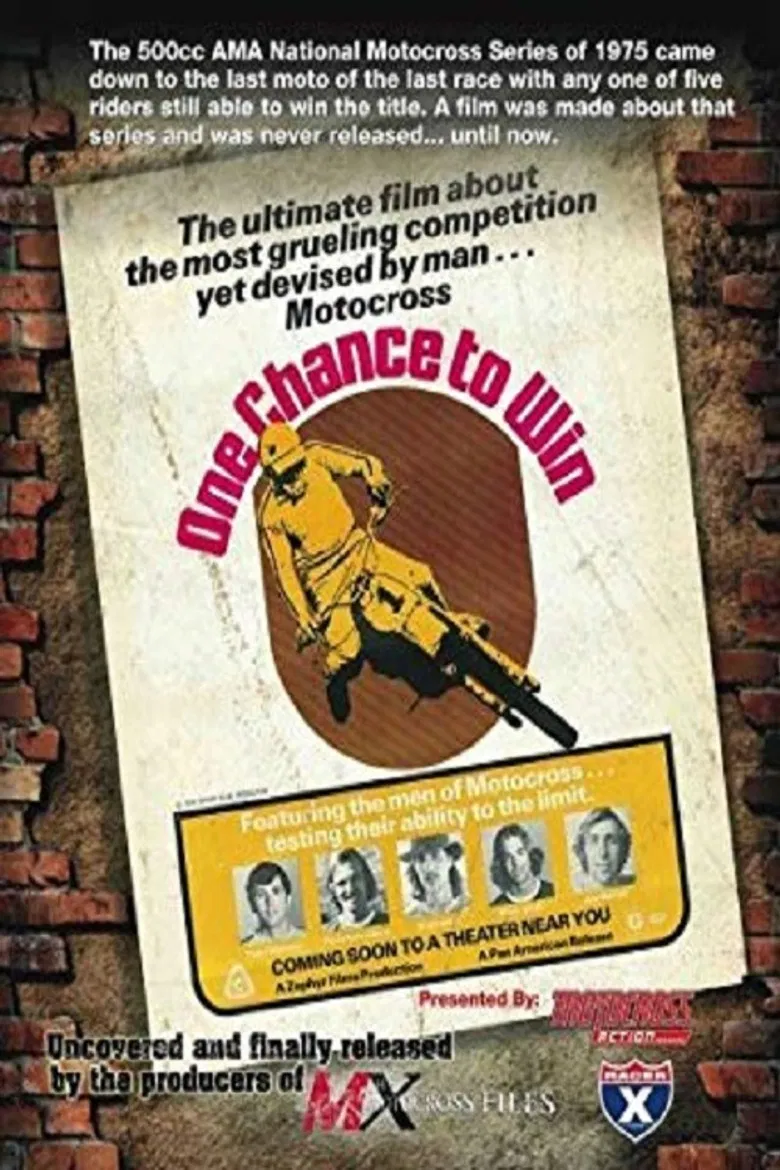 One Chance to Win poster background