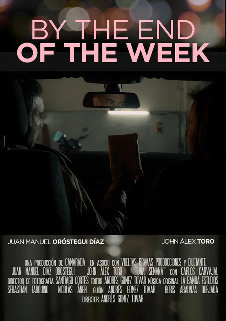 By the End of the Week poster background