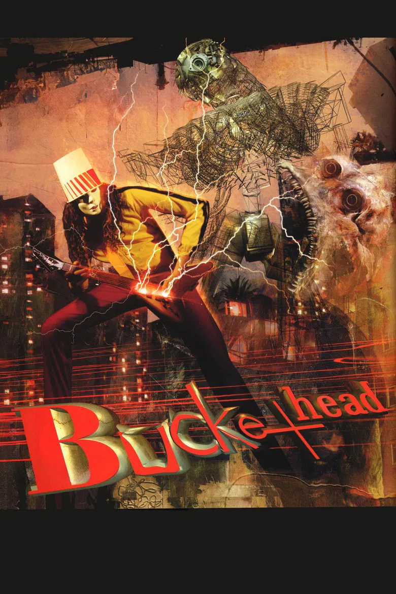 The Ballad of Buckethead poster background