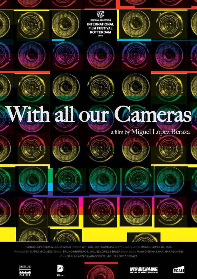With All Our Cameras poster background