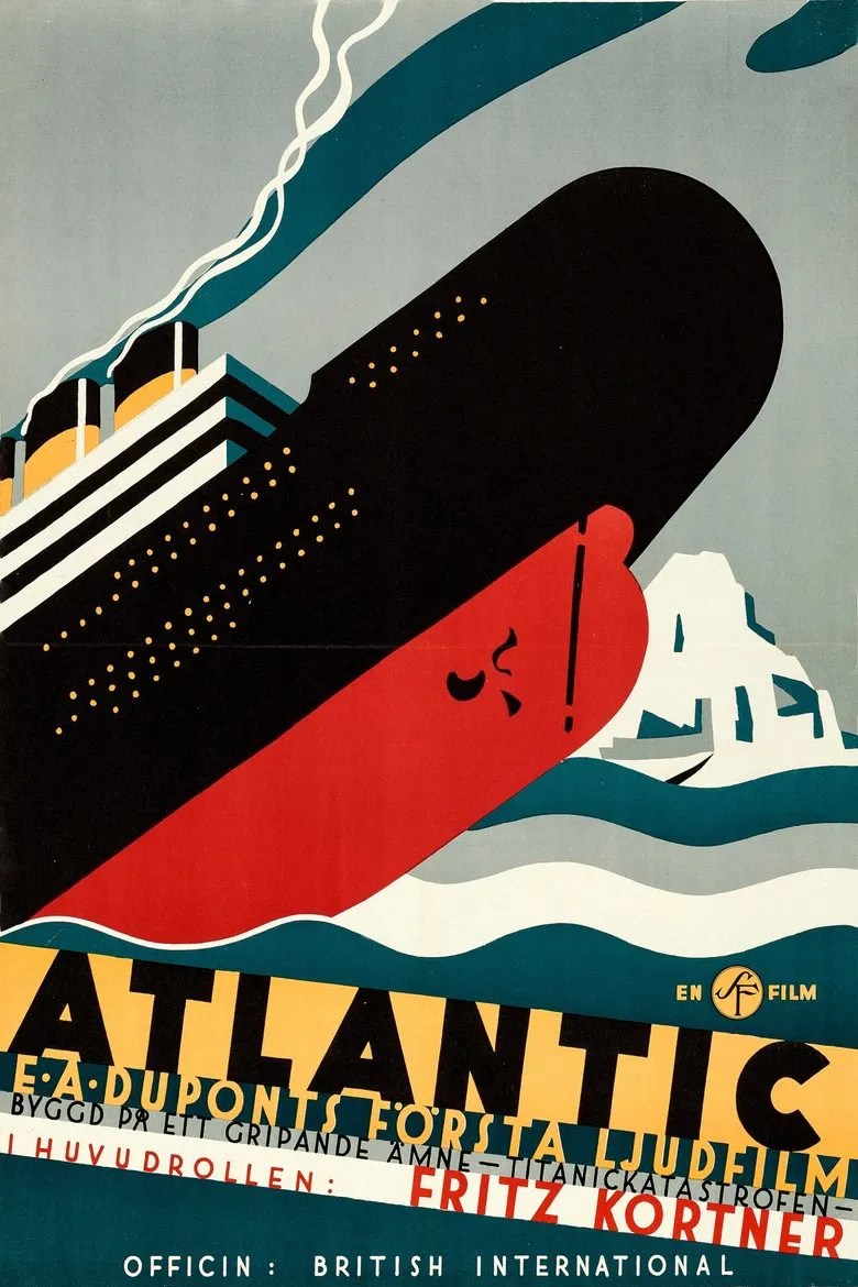 Atlantic poster background