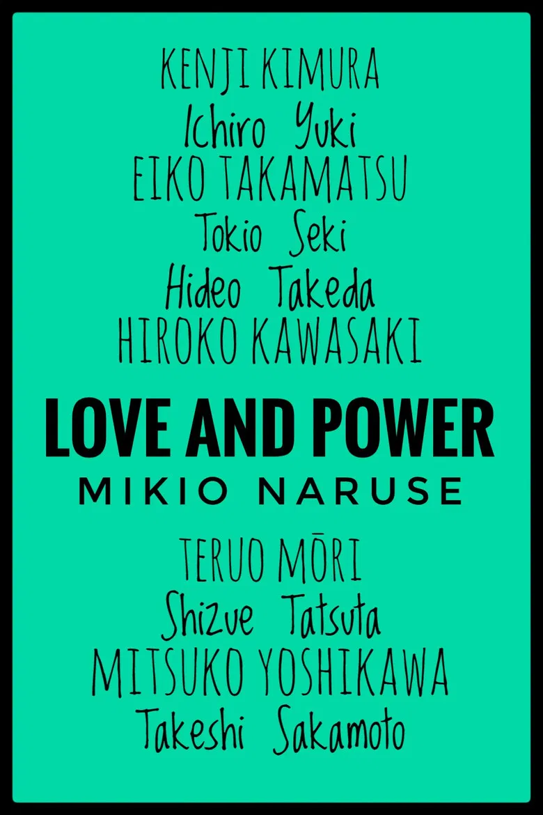 Love and Power poster background