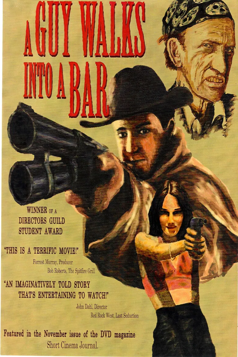 A Guy Walks Into a Bar poster background